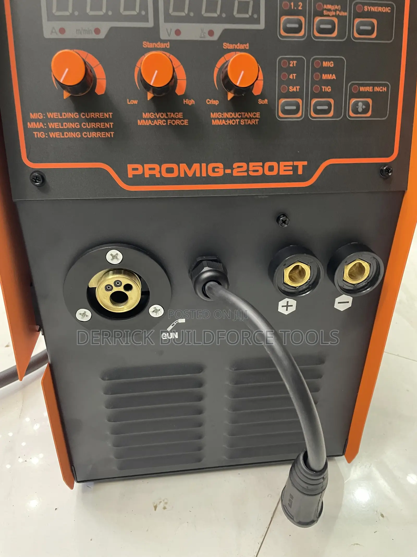Jt Max Promig 250et Multi Process Welder/Welding -Mig/Mma/Tig Machine