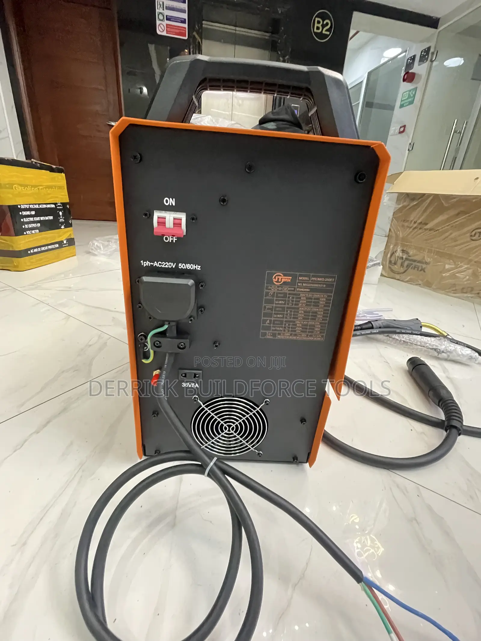 Jt Max Promig 250et Multi Process Welder/Welding -Mig/Mma/Tig Machine