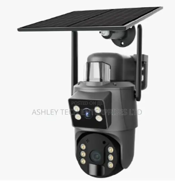 Advanced UBOX 4MP Solar PTZ 4G Camera – Dual Lens Full HD Security**