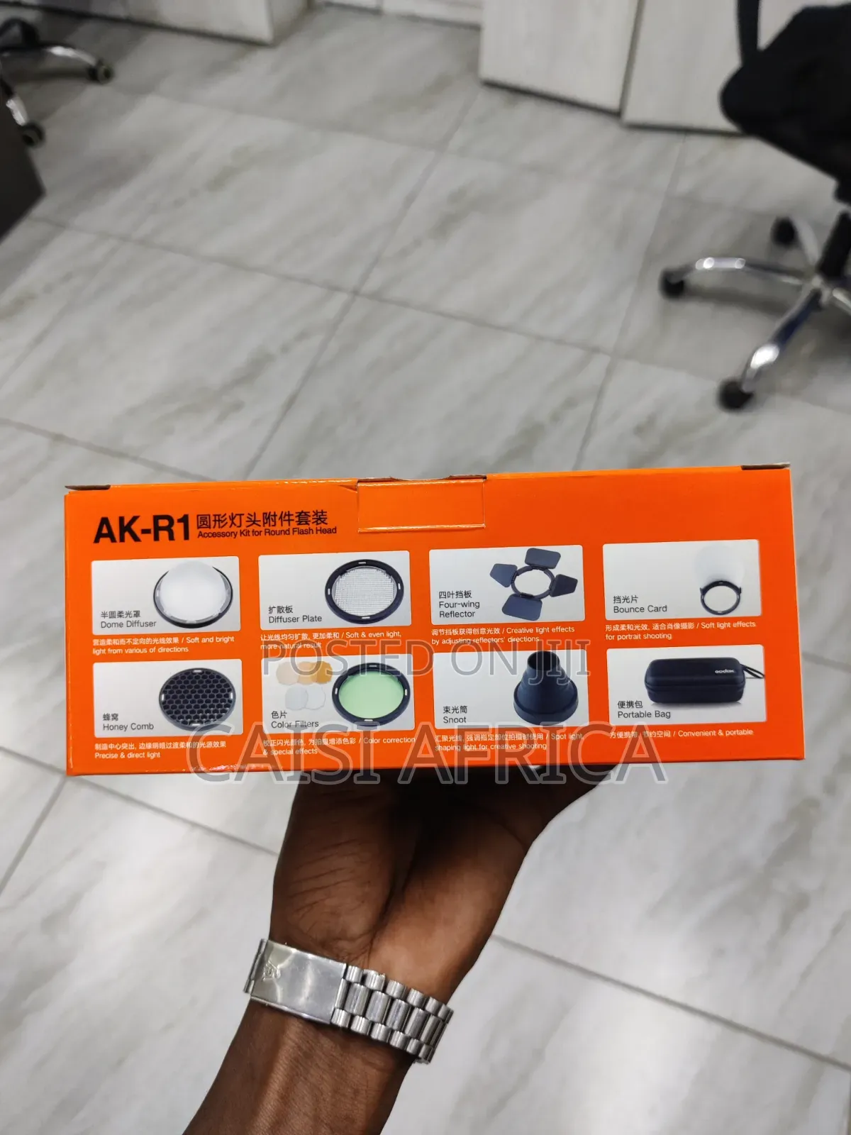 Godox AK-R1 Accessory Kit for Round Head Speedlites and H200R