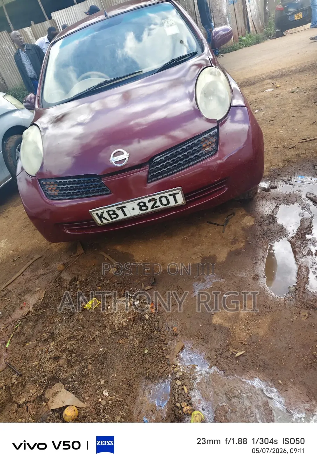 Nissan March 1.2 FWD 2005 Red