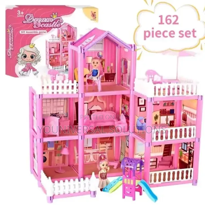 *Girls Dream Castle*
*Kids Doll House*
162 PC's
