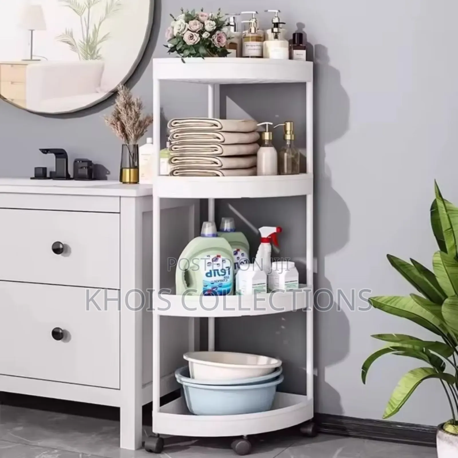 4 Tiers Corner Storage Rack