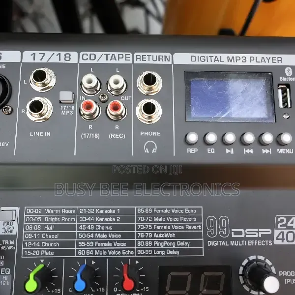 PEV Pro DP 18 16 Channel Professional Mixer