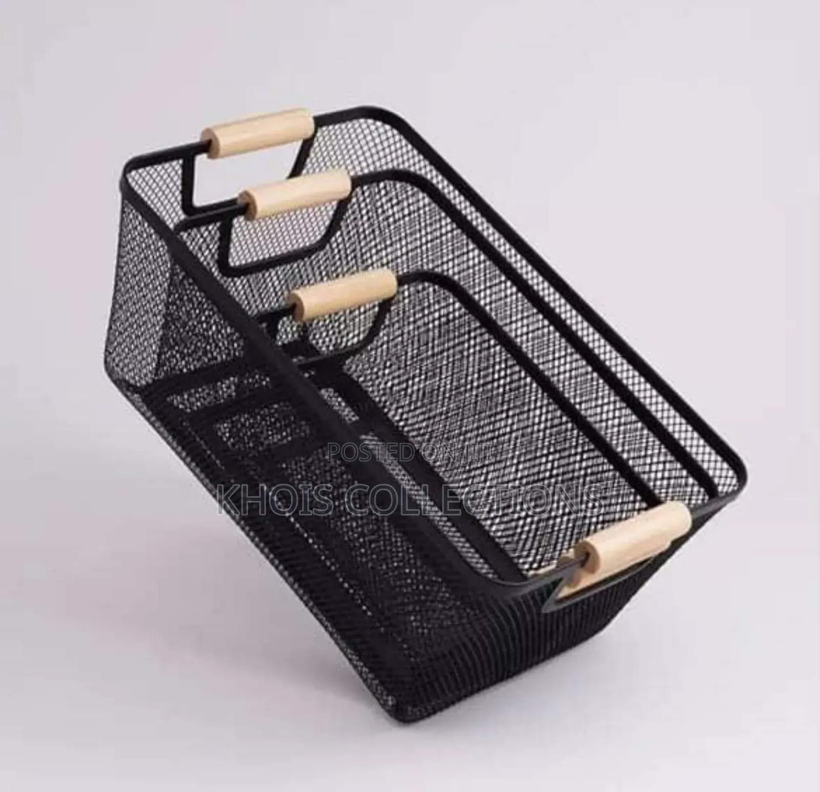 3pcs Mesh Storage Basket