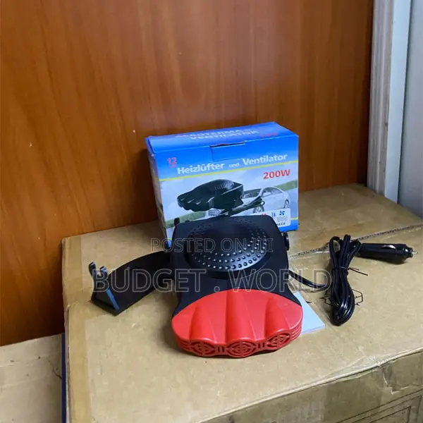 2-in-1 Car Windshield Heater and Cooling Fan 12V