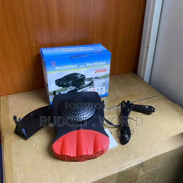 2-in-1 Car Windshield Heater and Cooling Fan 12V