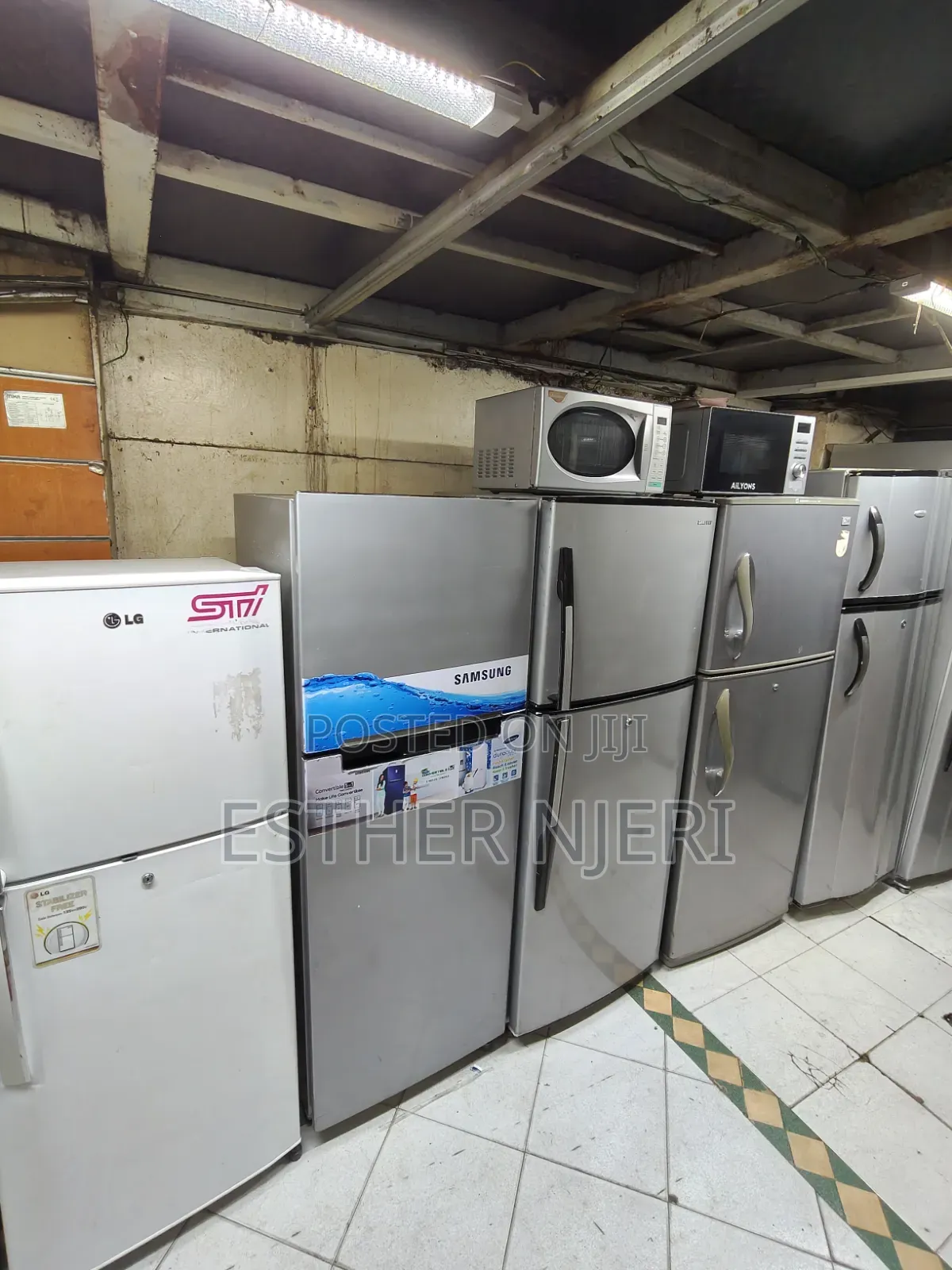 Double Doors Ex UK Fridge From