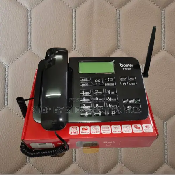 Bontel GSM Fixed Phone Large Capacity Phone Book 200 Contacts