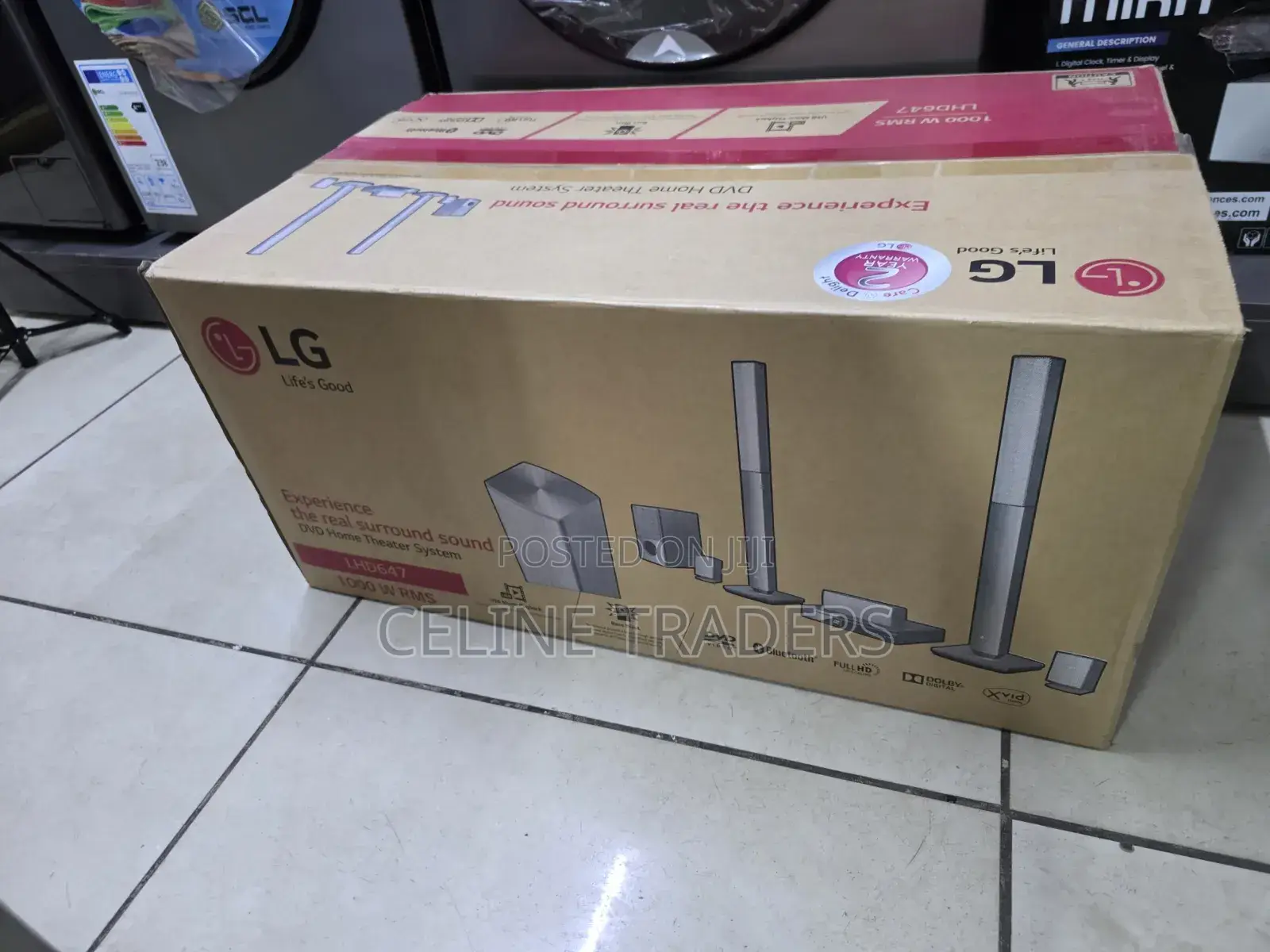 LG 5.1 Home Theater System 647