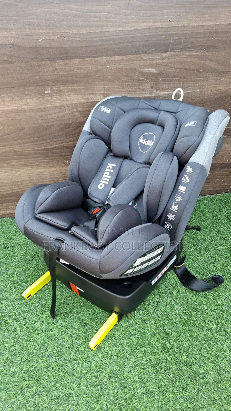 Kidilo Convertible Child Car Seat With ISOFIX Top Tether