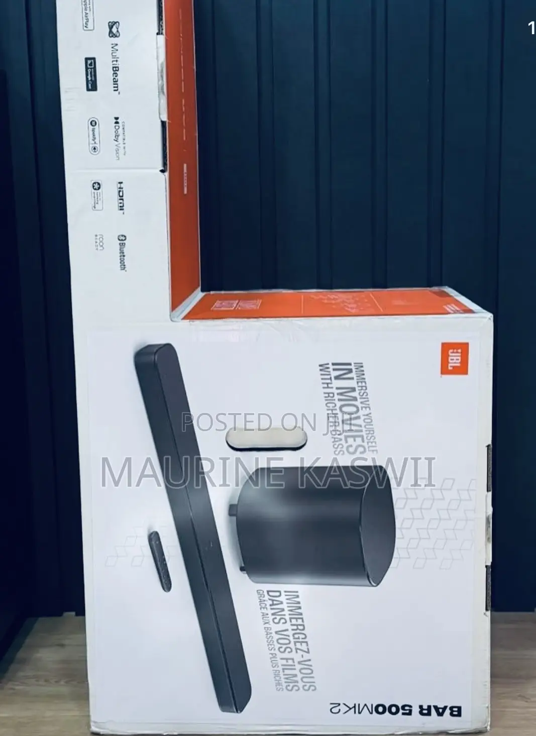 JBL Bar 500mk2 5.1 Channel -750w