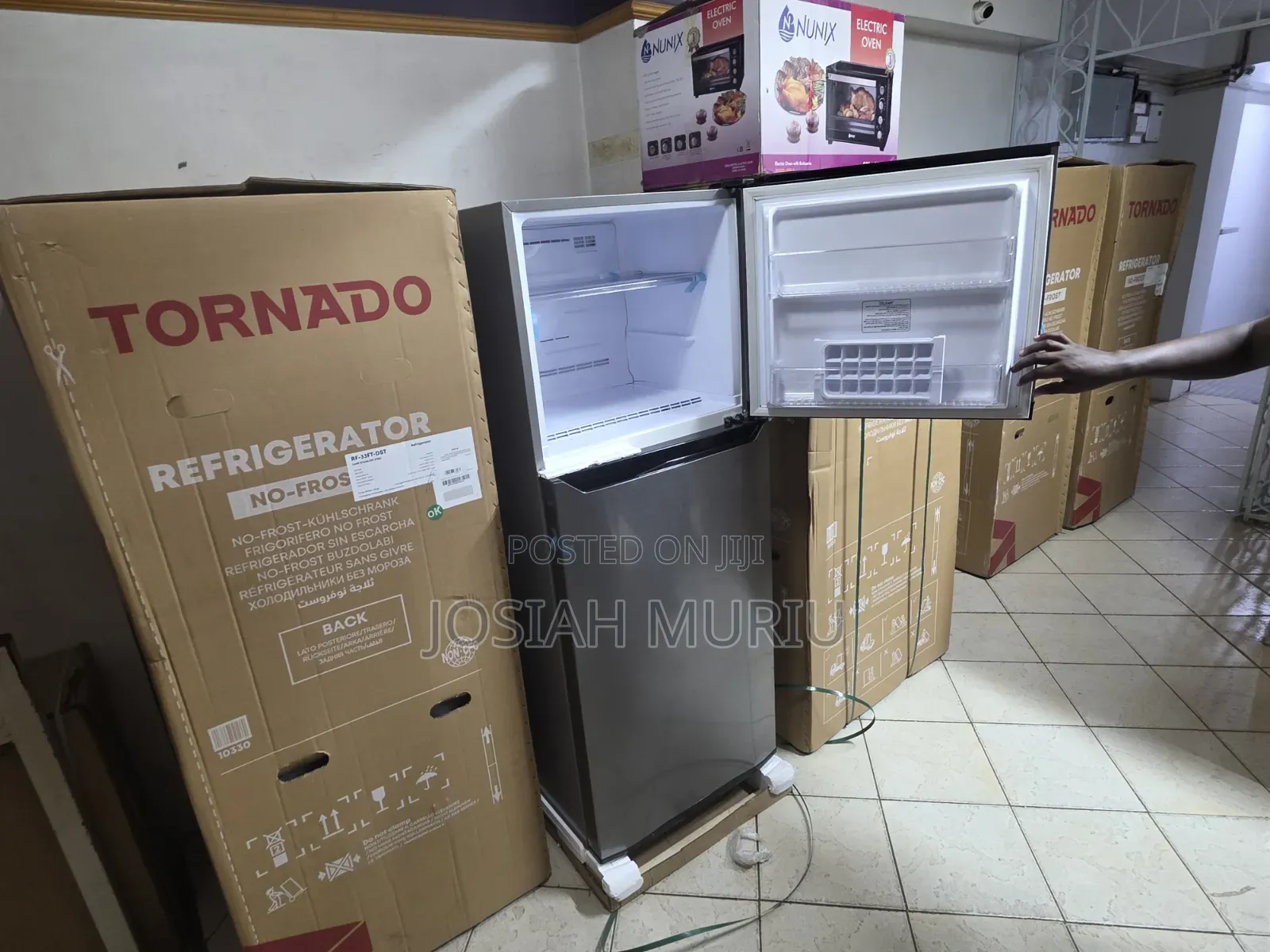 Tornado 304Litres Double Door Refrigerator No Frost