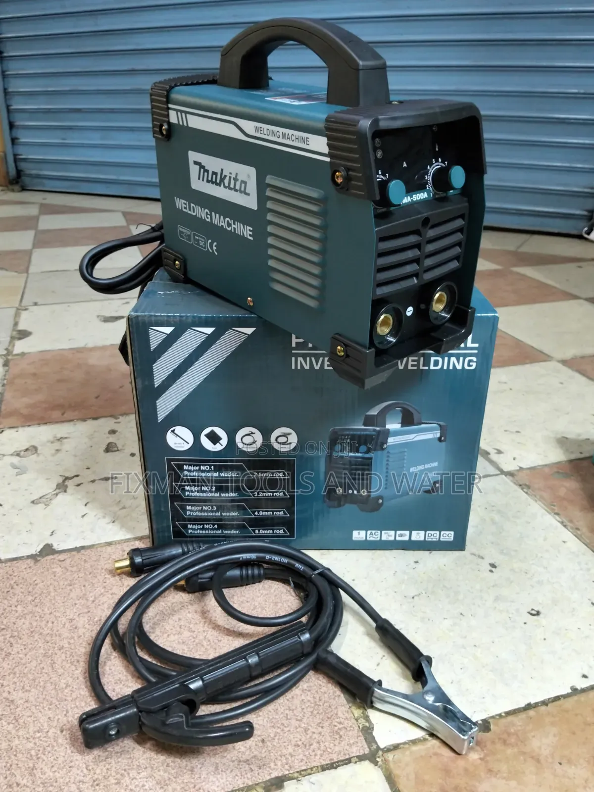 Deep Weld MAKITA WELDING MACHINE MMA 500A With Free Welding Rods