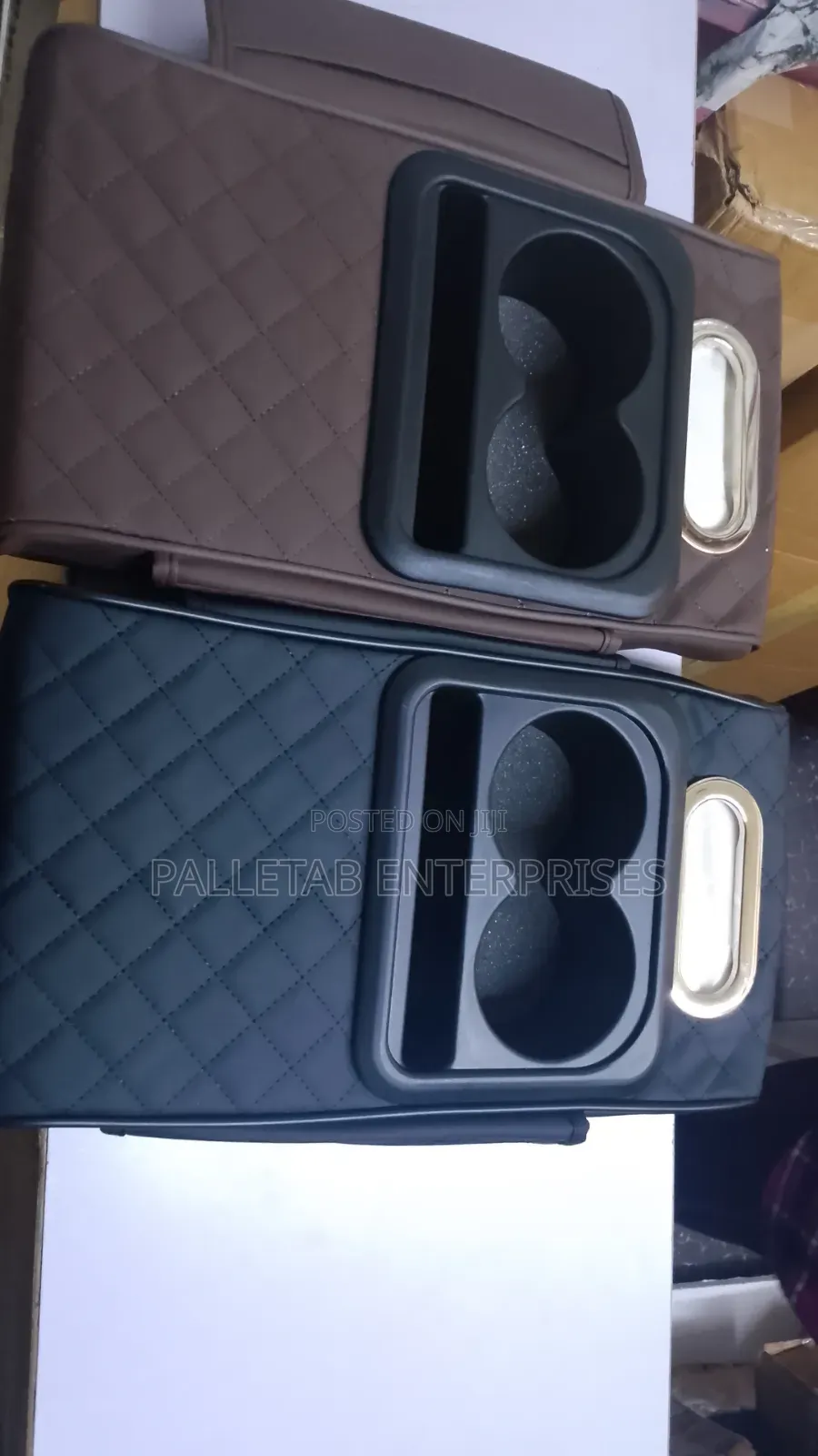 Universal Car Armrest Pad With Cup Holder