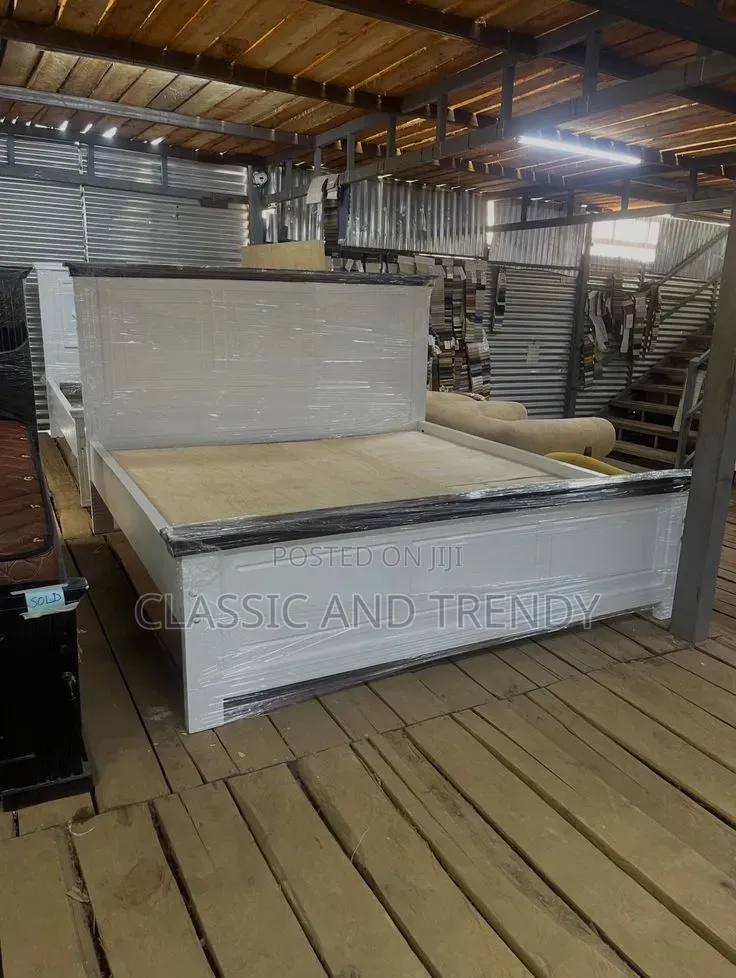 5x6 White Bed :Payment on Delivery