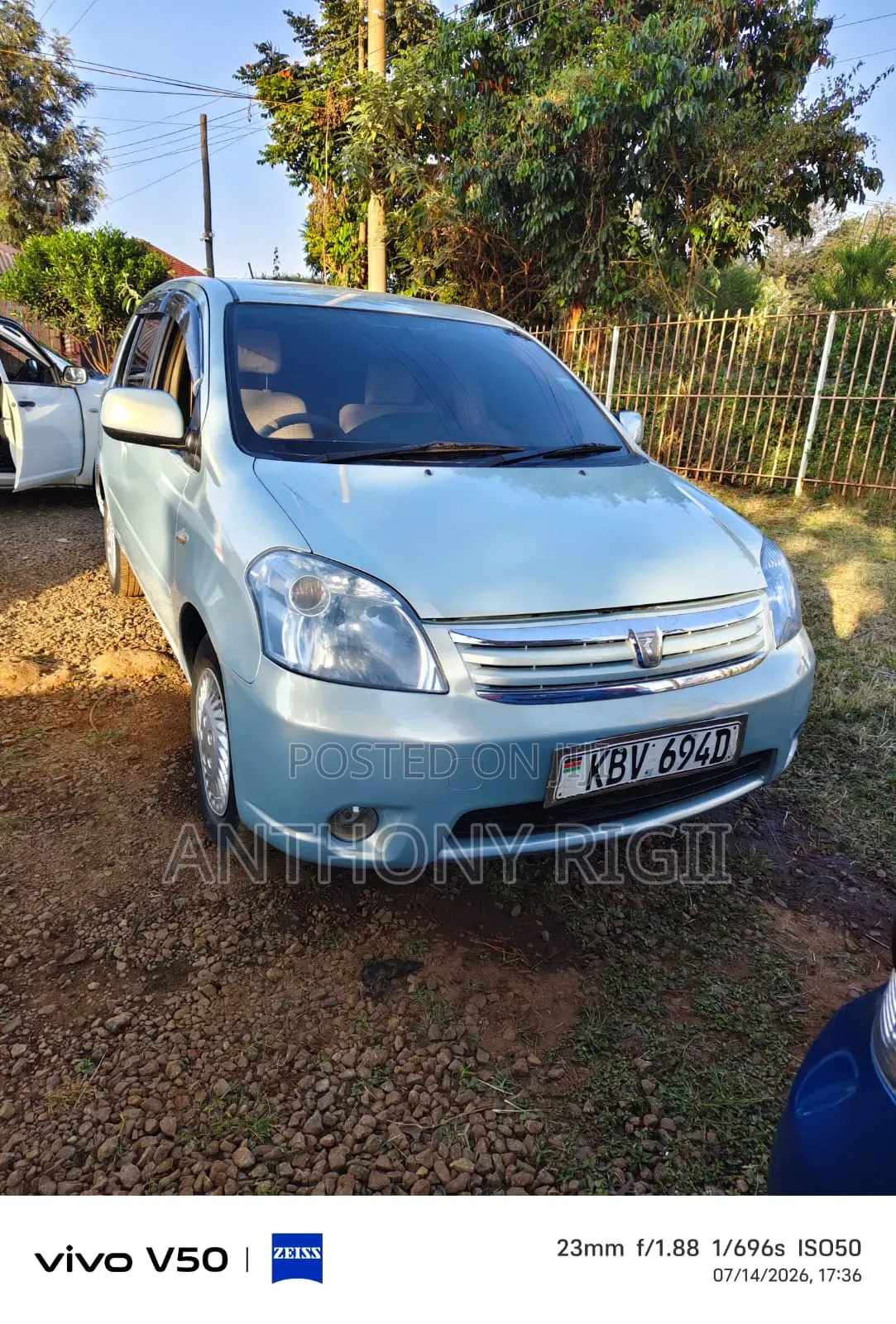 Toyota Raum 1.5 FWD 2008 Blue