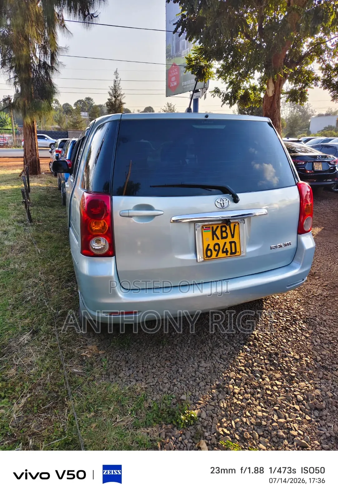 Toyota Raum 1.5 FWD 2008 Blue