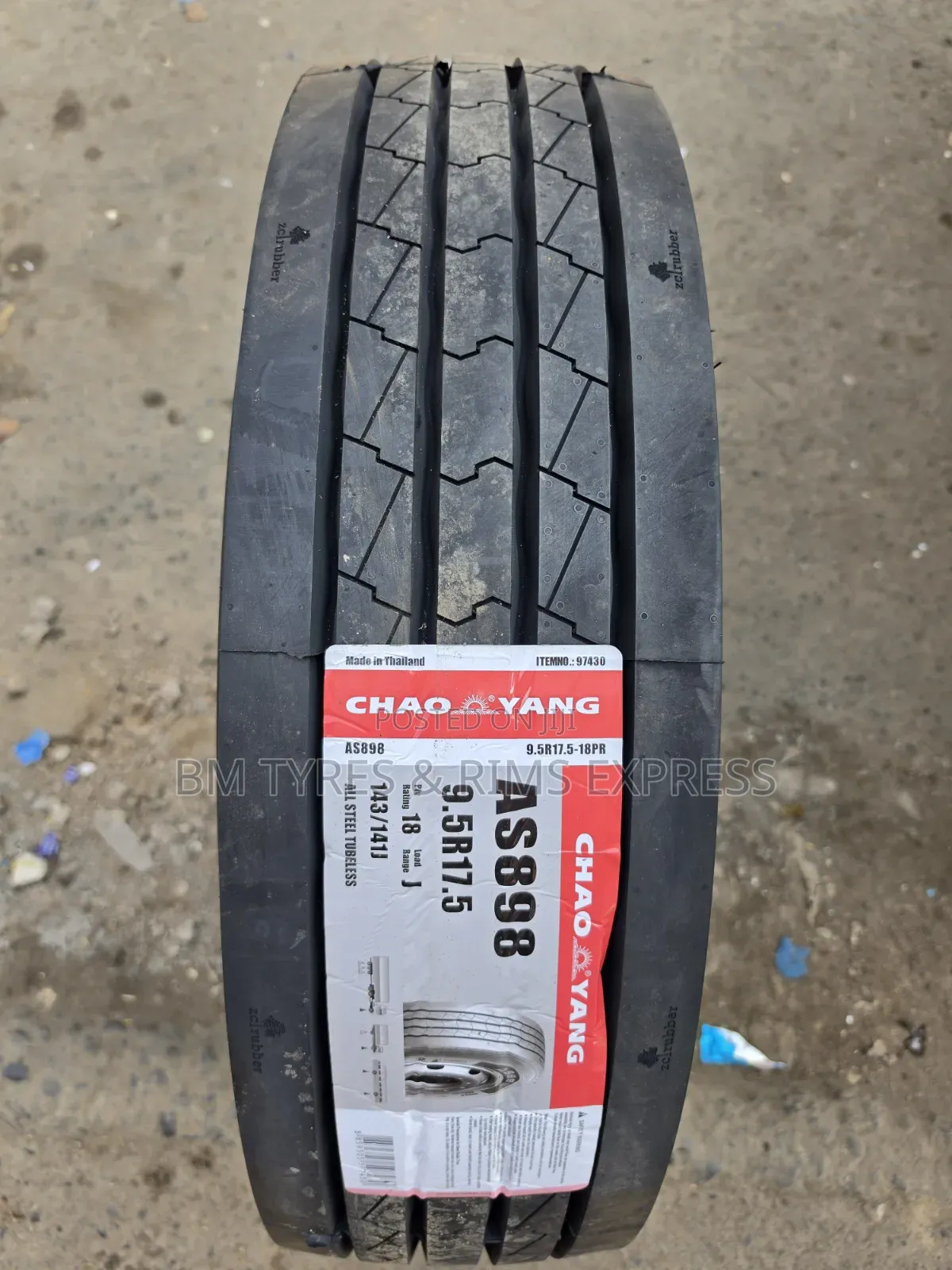 9.5 R17. 5 Chaoyang Tires (Highway) Thailand.
