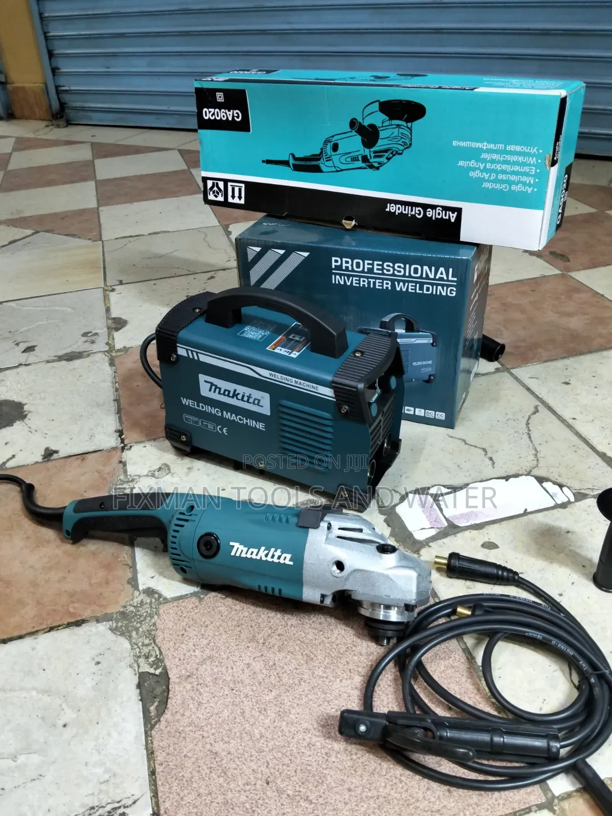 Makita Welding Machine Mma500 and Makita Angle Grinder 9" 2100 Watts