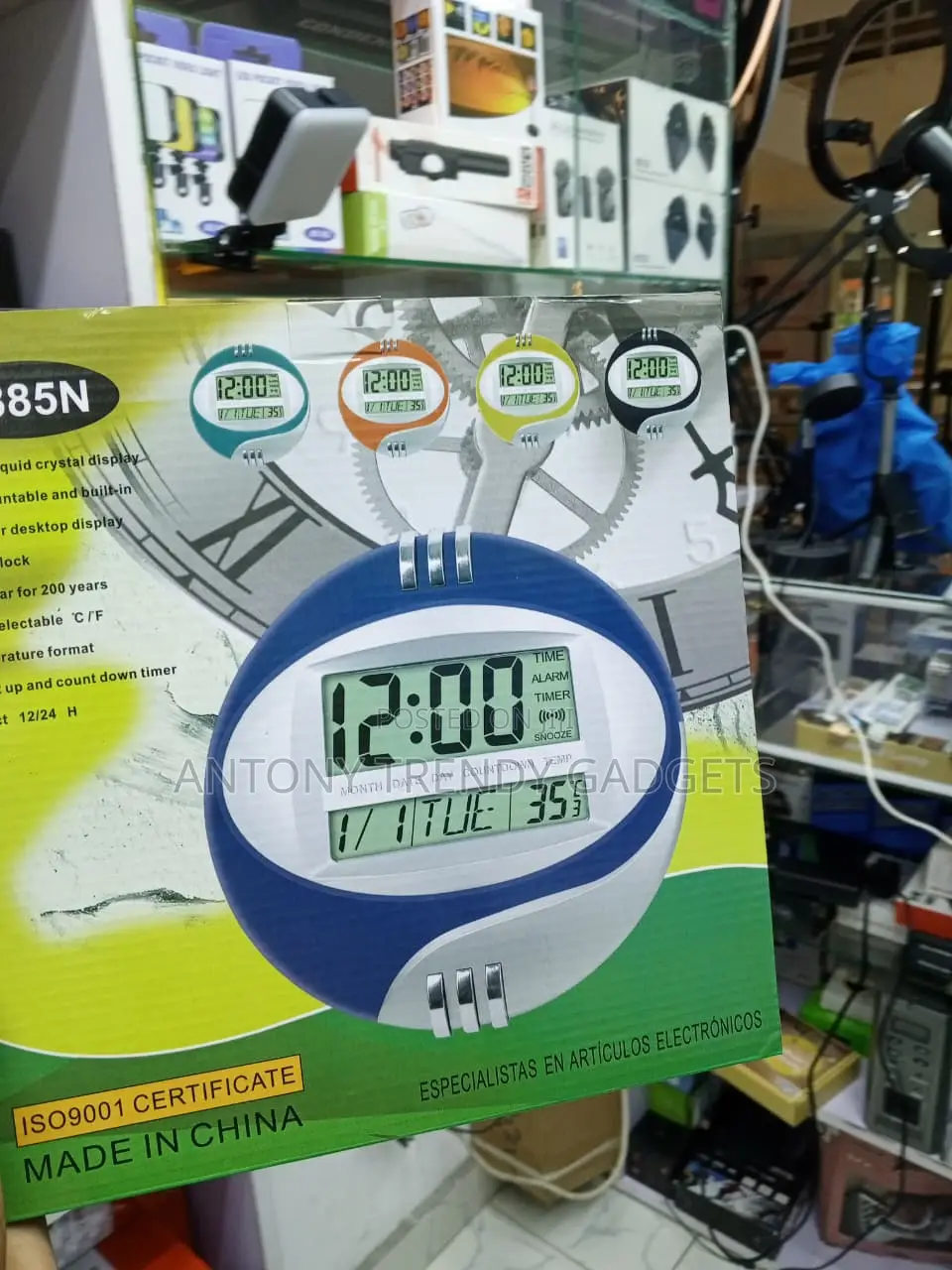 Kadio 3885N Multifunction LCD Digital Desk Clock