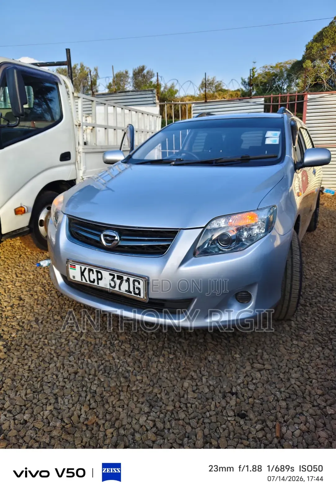 Toyota Corolla Fielder 1.5 Petrol FWD 2011 Silver