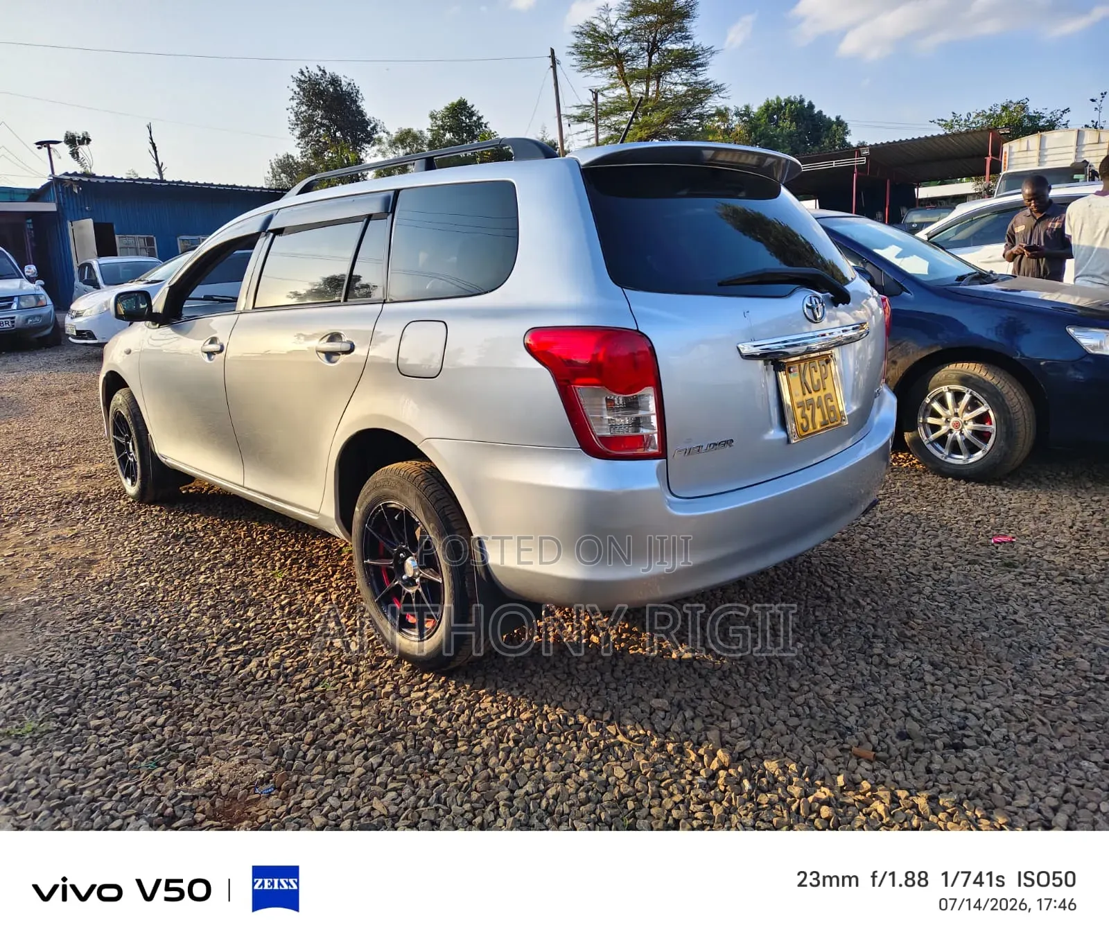 Toyota Corolla Fielder 1.5 Petrol FWD 2011 Silver