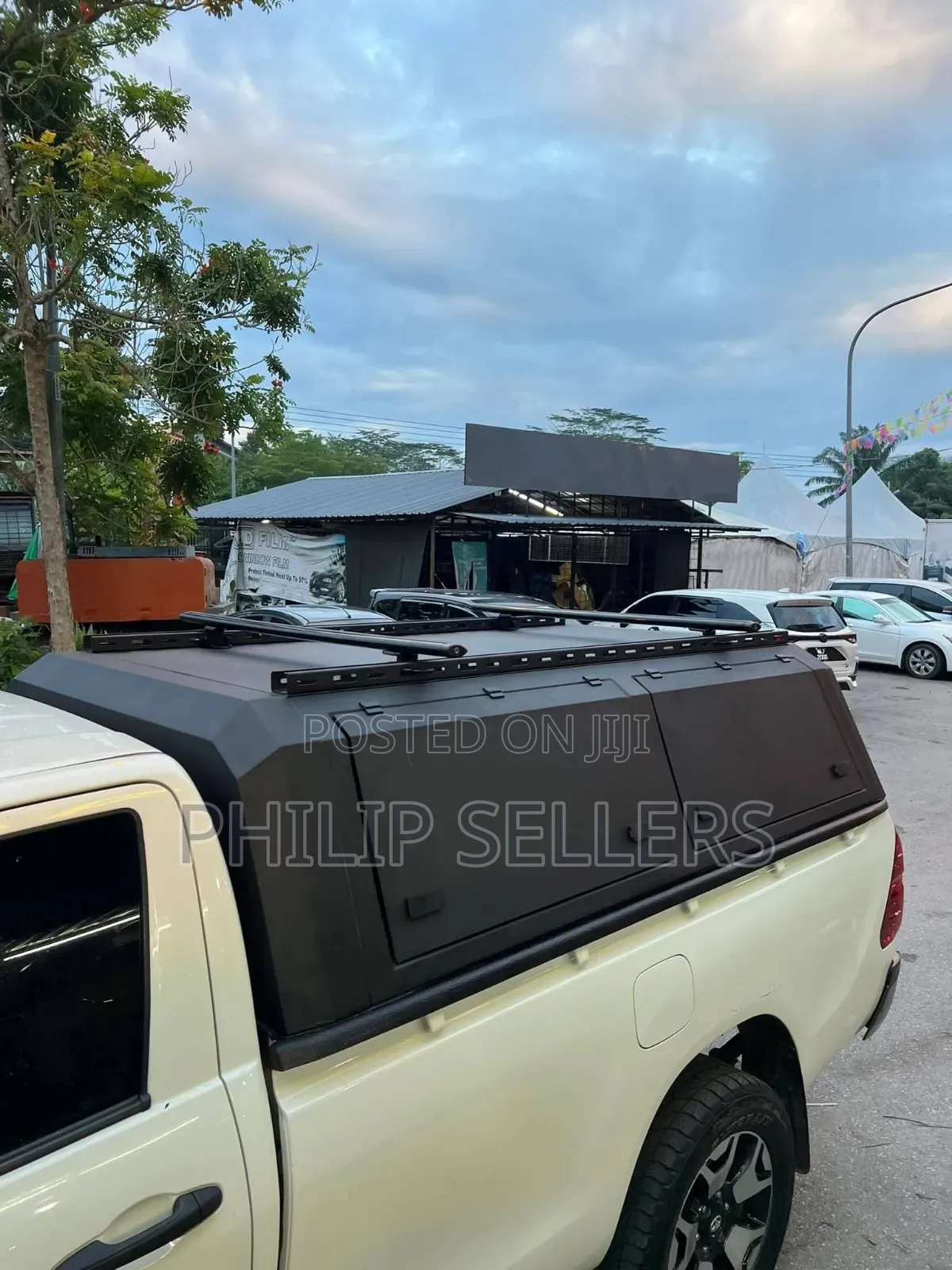 Toyota Hilux Single Cab With Our Heavy-Duty Steel Canopy