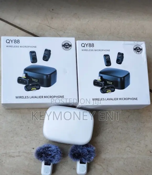High Quality Wireless iPhone Microphone With Type C Pair QY88