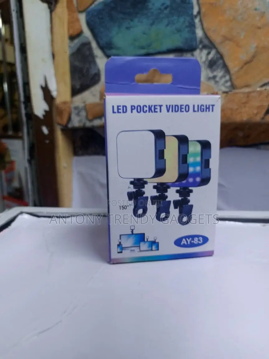 AY-83 RGB LED Video Light for Content Creators