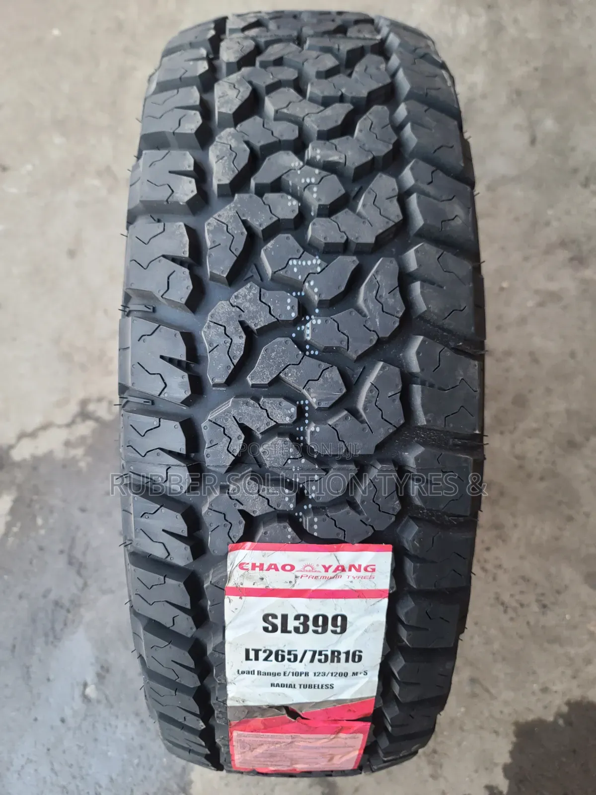 Lt 265 /75 R16 Chaoyang Tyres Sl-399 10pr