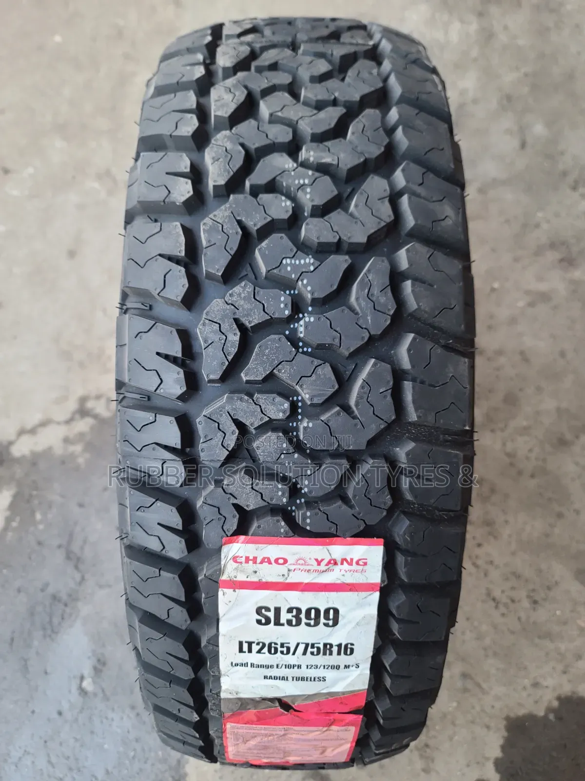 Lt 265 /75 R16 Chaoyang Tyres Sl-399 10pr
