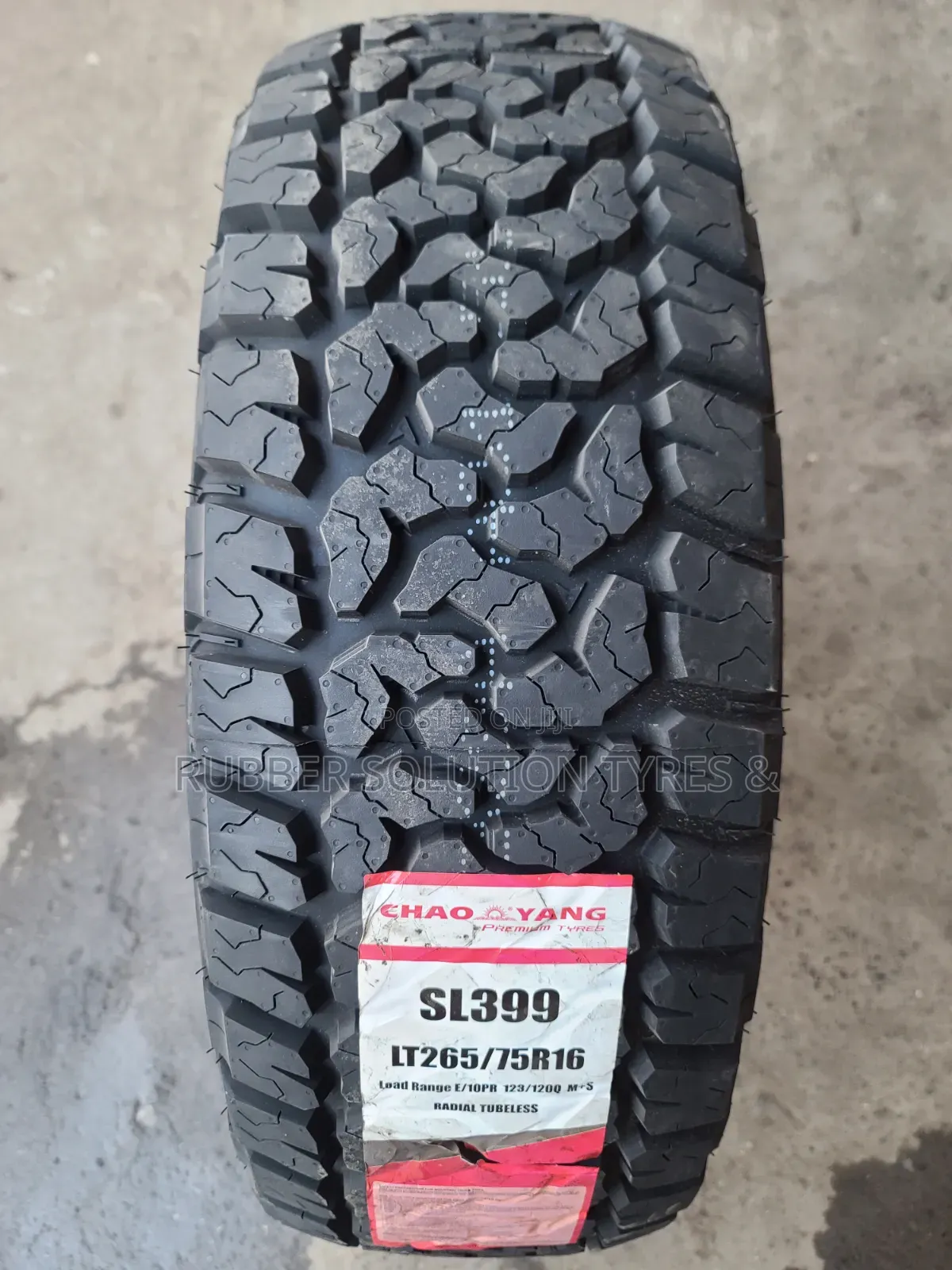 Lt 265 /75 R16 Chaoyang Tyres Sl-399 10pr