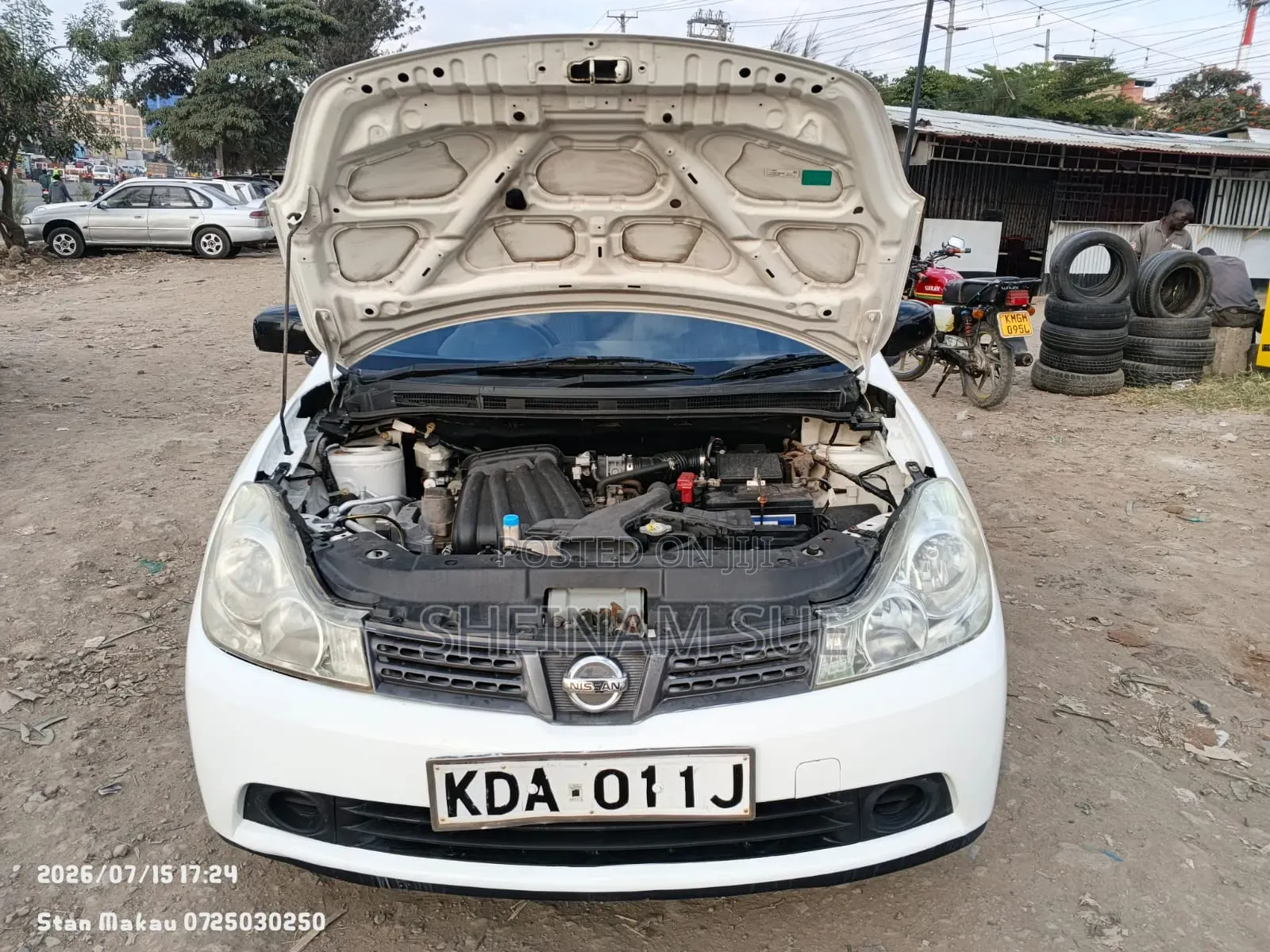 Nissan Wingroad 2012 White