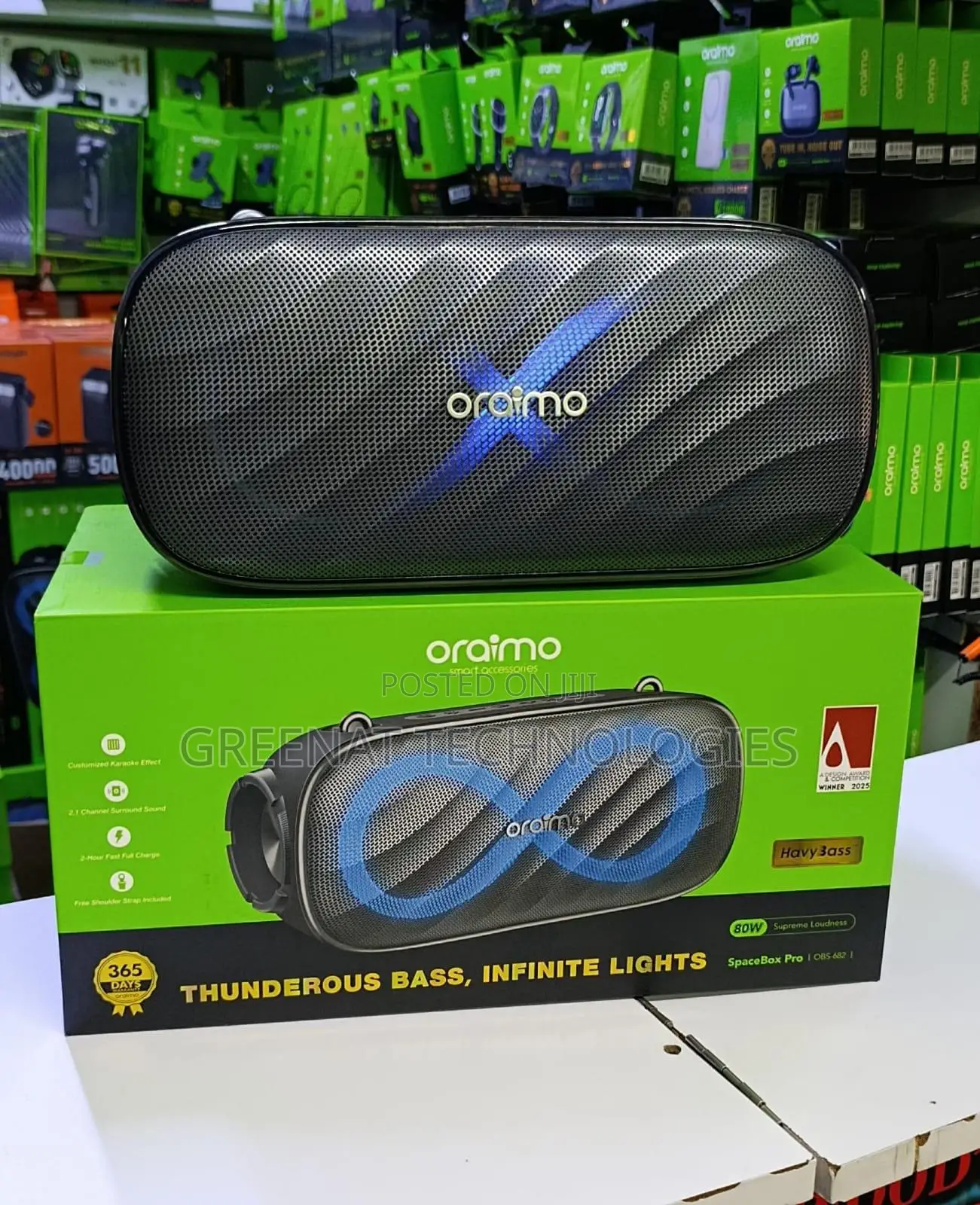 Oraimo SpaceBox Pro Speaker OBS-682