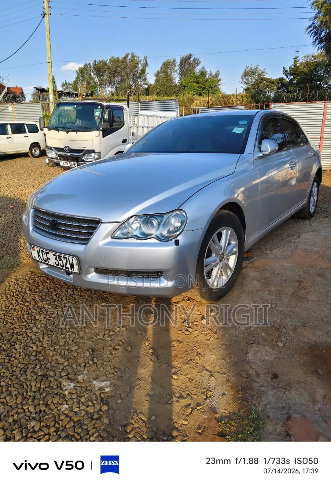 Toyota Mark X 2.5 RWD 2010 Silver
