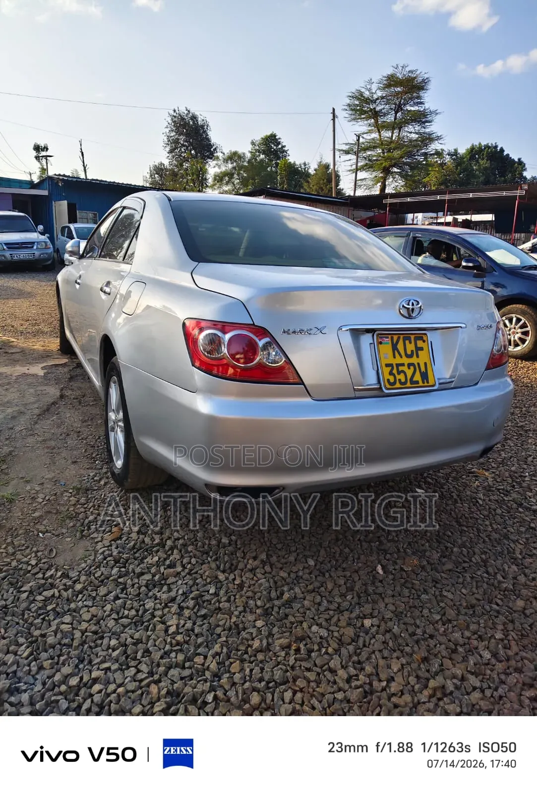 Toyota Mark X 2.5 RWD 2010 Silver
