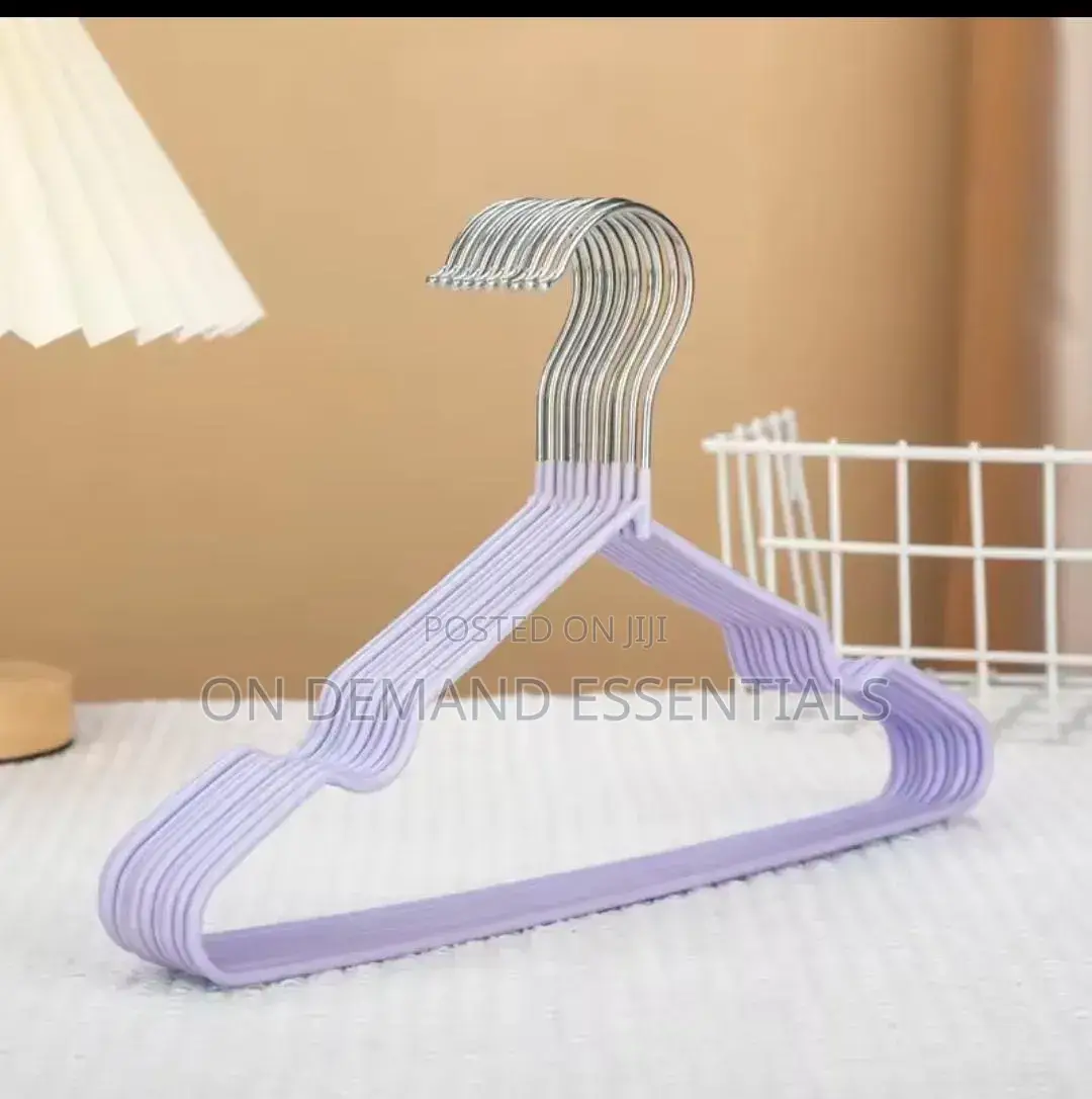 Thickened 10pcs Clothes Hangers With Antislip