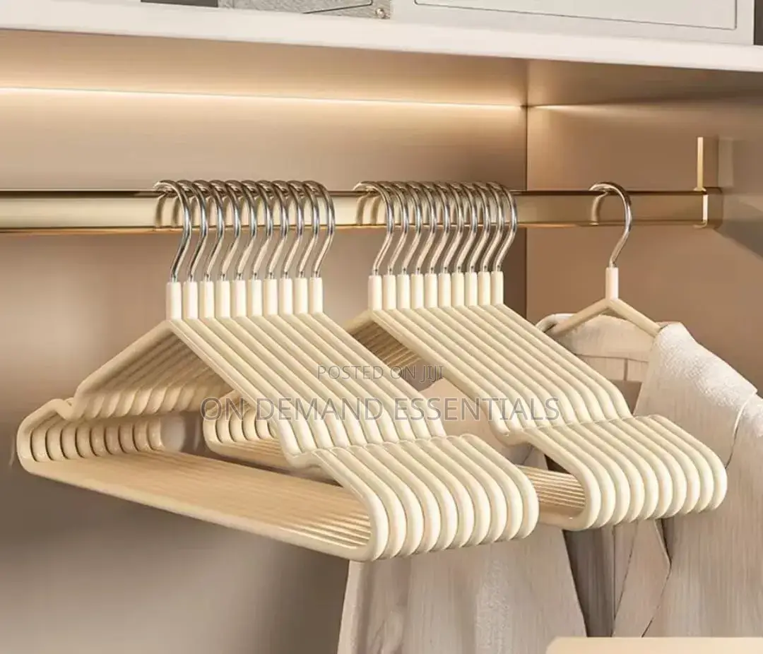 Thickened 10pcs Clothes Hangers With Antislip