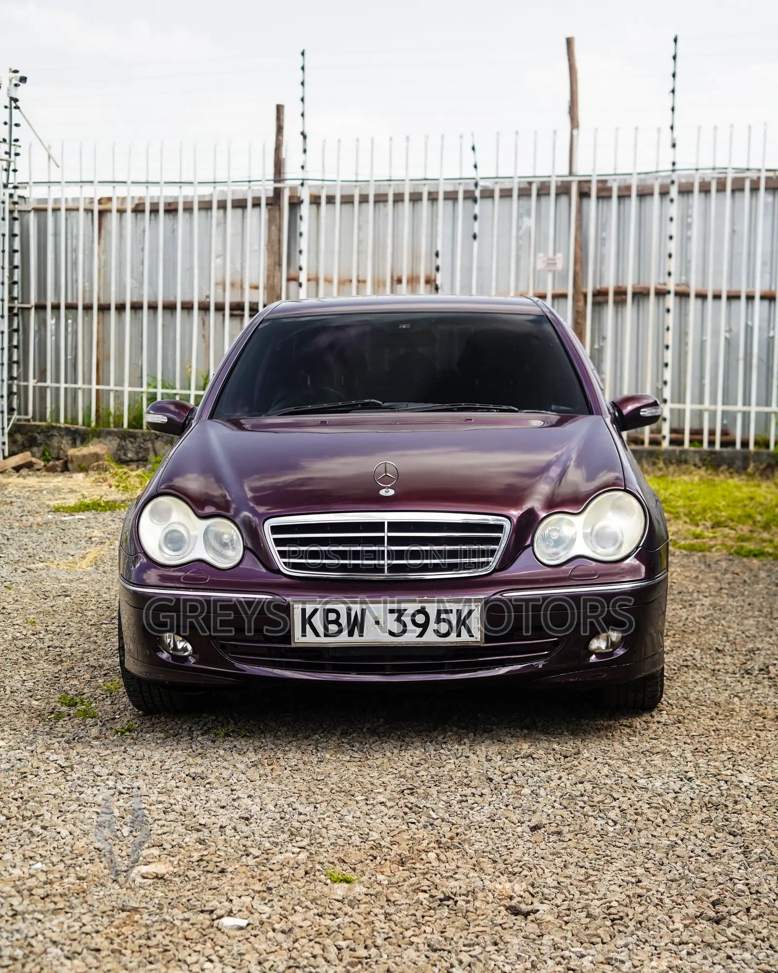 Mercedes-Benz C200 2006 Burgundy
