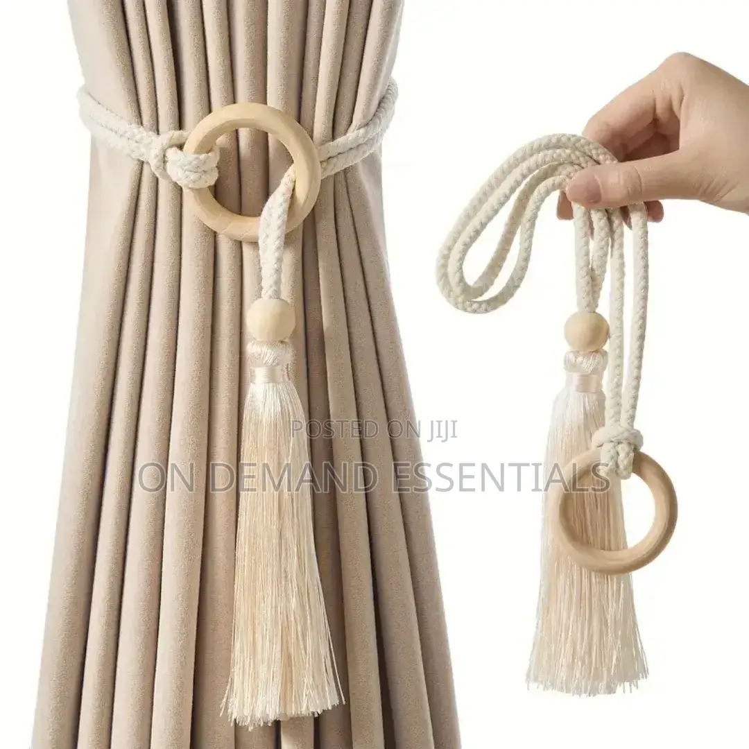 2pcs Curtain Tassel Holdbacks