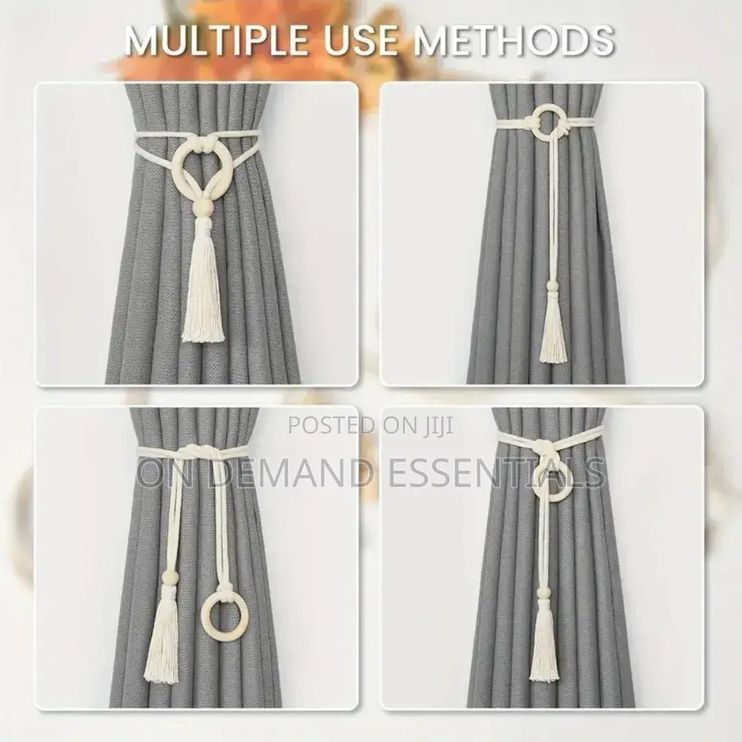 2pcs Curtain Tassel Holdbacks