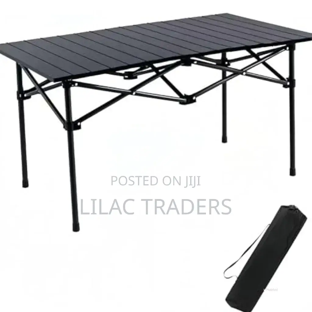 Metallic Camping Table on Offer