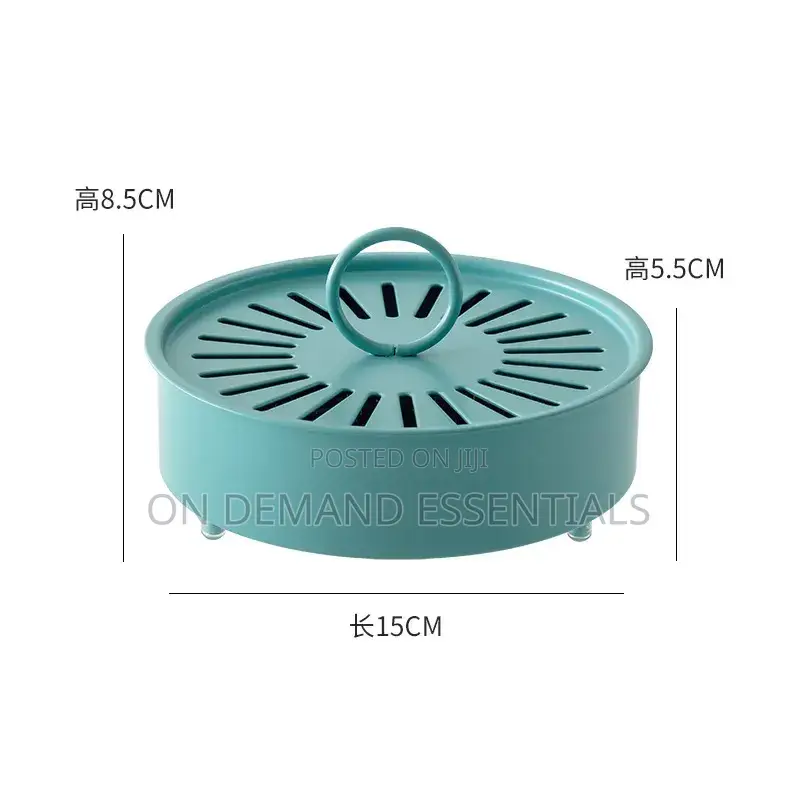 Premium Quality Iron Mosquito-Repellent Incense Box With Cover