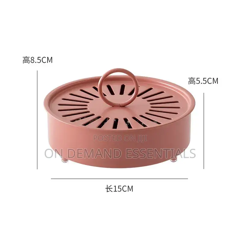 Premium Quality Iron Mosquito-Repellent Incense Box With Cover