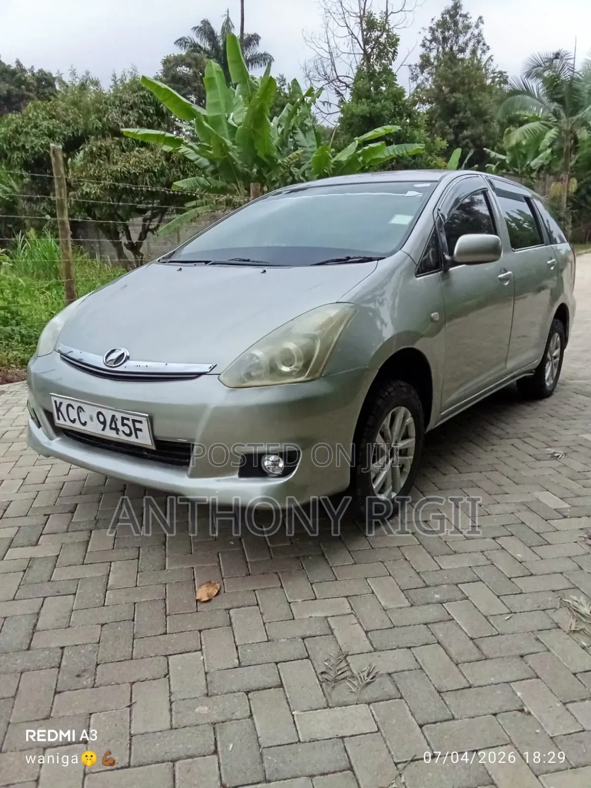 Toyota Wish 2009 Silver