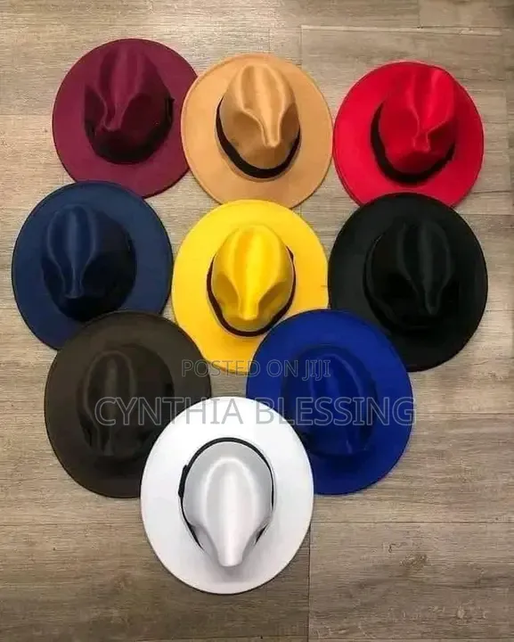 Fashion Fedora Hats_ Brown