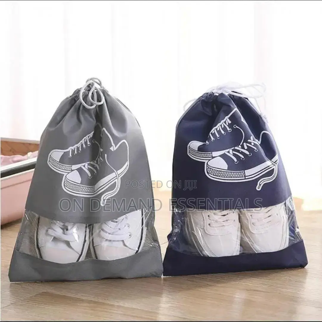 Non Woven Portable Shoe Storage Bag