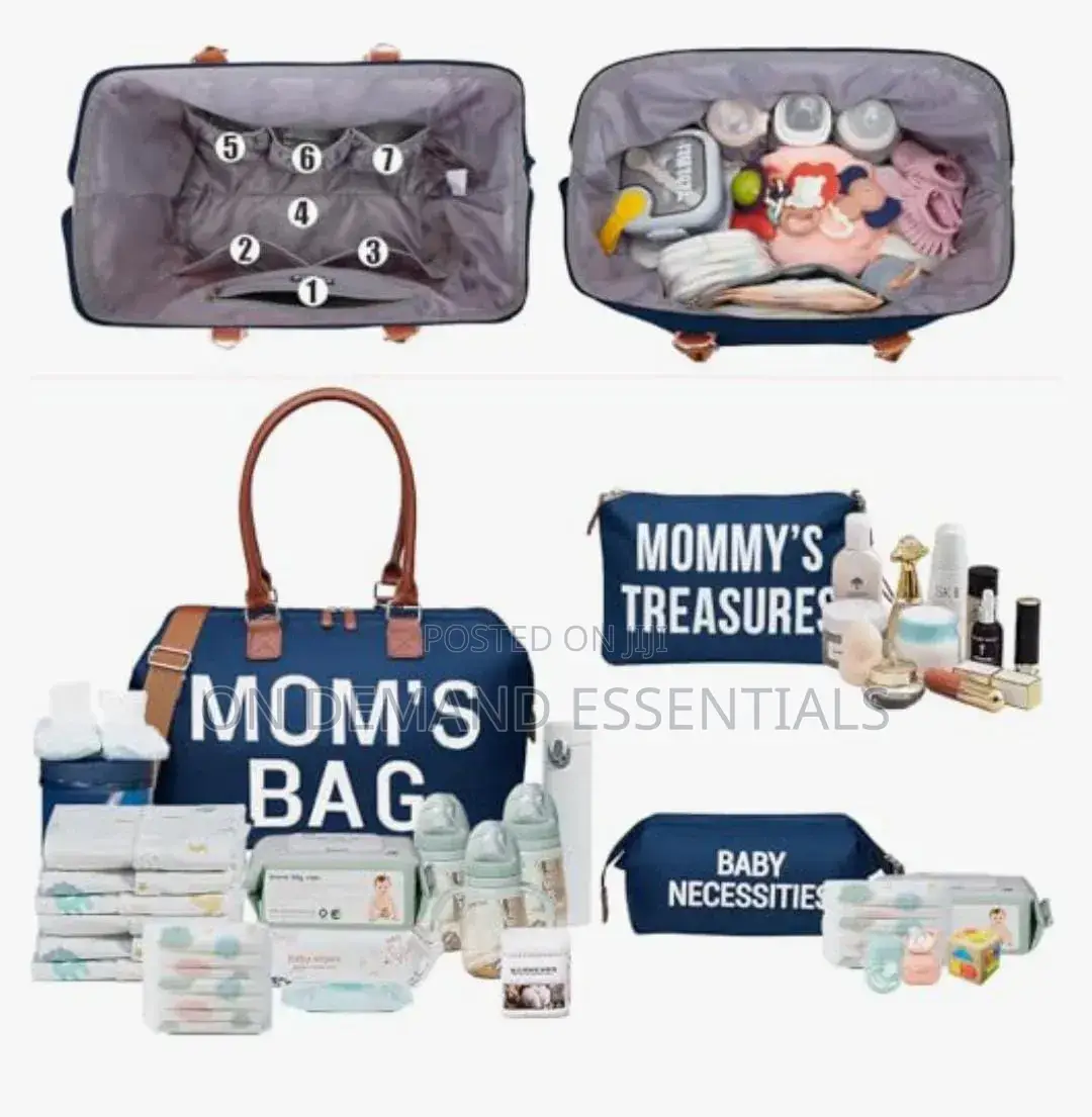 Mommy Bag Travel Storage Bag Waterproof 3-Pack Wet Dry Separation