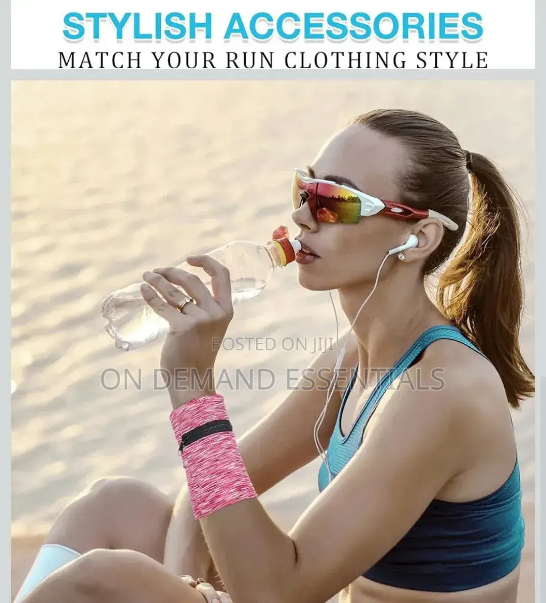 Sports Cycling Wristband Arm Bag Zipper Running Bags Lightweight